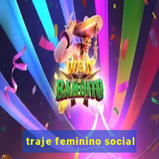 traje feminino social